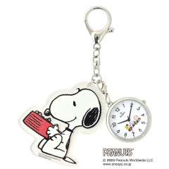 Japan Peanuts Clock & Keychain - Snoopy & Food