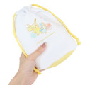 Japan Pokemon Drawstring Bag (S) - Pikachu : Pokemon Relaxing - 2