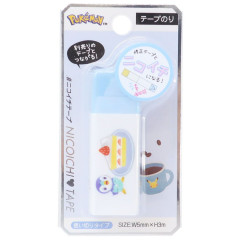 Japan Pokemon Nikoichi Glue Tape - Piplup / Cake