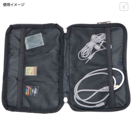 Japan Pokemon Mini Gadget Case Pouch - Gengar / Black - 3
