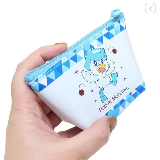 Japan Pokemon Triangular Mini Pouch - Kwass / Smile - 2