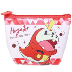 Japan Pokemon Triangular Mini Pouch - Hogeta / Smile