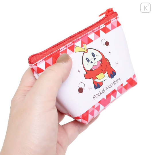 Japan Pokemon Triangular Mini Pouch - Hogeta / Smile - 2