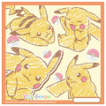 Japan Pokemon Bento Lunch Cloth - Pikachu / Crayon Yellow - 1
