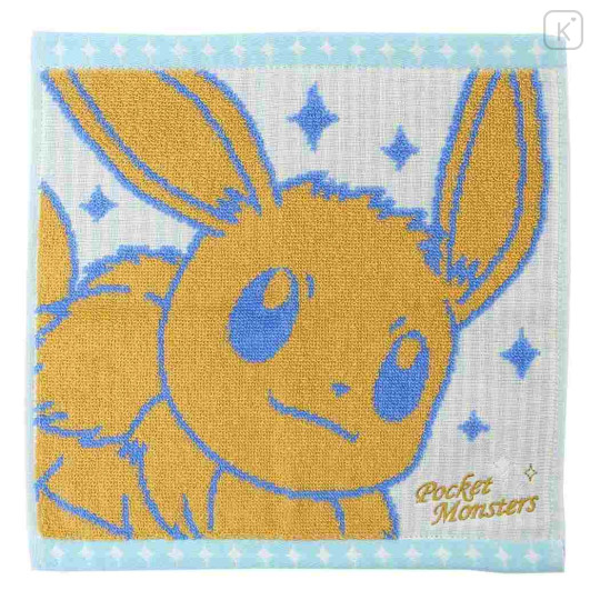Japan Pokemon Jacquard Wash Towel - Eevee - 1