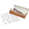 Japan Peanuts Glasses Case & Cloth - Snoopy / Brown - 2