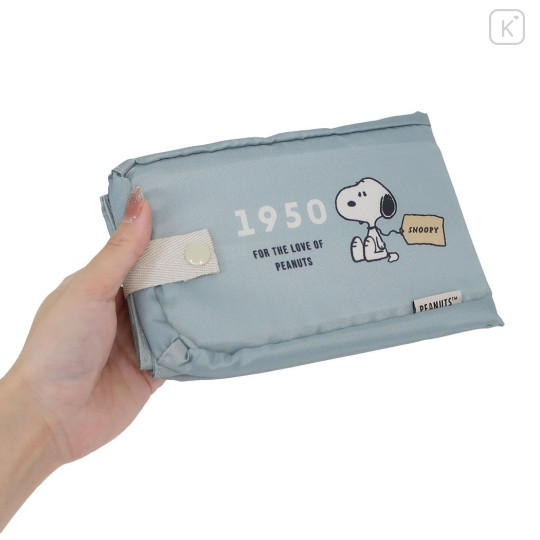 Japan Peanuts Eco Shopping Bag & Bottom Plate - Snoopy : 1950 - 4
