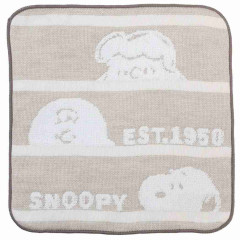 Japan Peanuts Gauze Towel Handkerchief - Snoopy / Friends