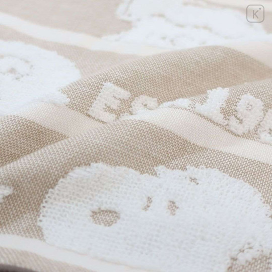 Japan Peanuts Gauze Towel Handkerchief - Snoopy / Friends - 2