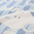 Japan Peanuts Gauze Towel Handkerchief - Snoopy / Blue - 2