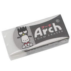 Japan Sanrio Arch Foam Eraser - Bad Badtz-maru & Pochacco