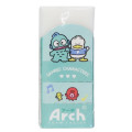 Japan Sanrio Arch Foam Eraser - Pekkle & Hangyodon - 2