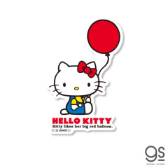 Japan Sanrio Vinyl Sticker - Hello Kitty / Balloon