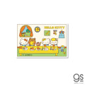 Japan Sanrio Vinyl Sticker - Hello Kitty / Family Meal - 1