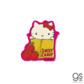 Japan Sanrio Vinyl Sticker - Hello Kitty / Apple - 1