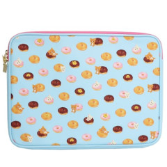 Japan San-X Tablet Gadget Multi Case (L) - Rilakkuma / Donuts