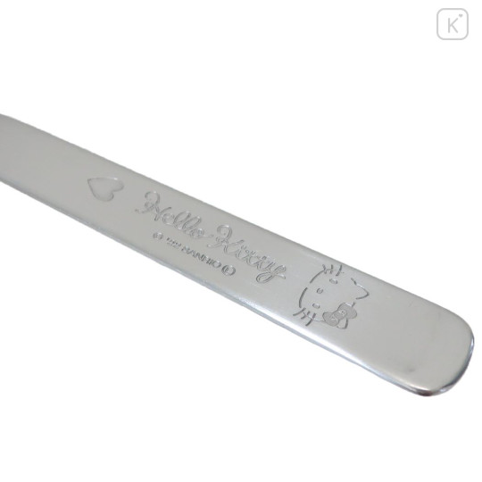 Japan Sanrio Stainless Spoon - Hello Kitty / Heart - 2