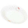 Japan Sanrio Porcelain Curry Plate - Hello Kitty / Heart - 1
