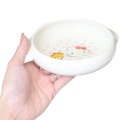 Japan Sanrio Porcelain Baby Scooping Bowl - Hello Kitty / Heart - 2