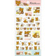 Japan San-X Rilakkuma Bear Seal Sticker - Happy life with Rilakkuma