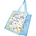 Japan Disney Shopping Tote Bag - Donald Duck Blue - 1