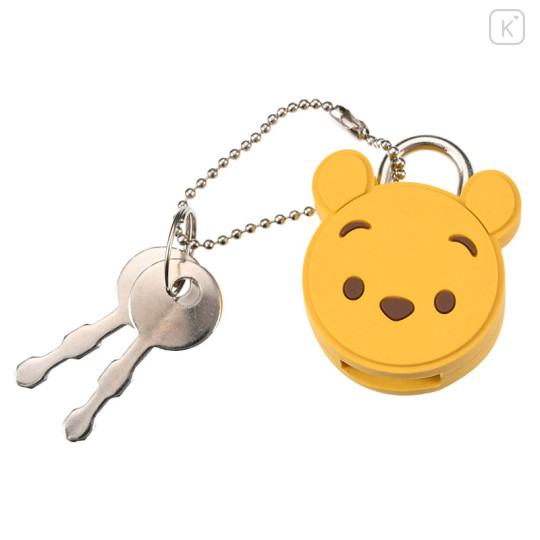 Disney Key Chain Pooh Face Padlock - 1