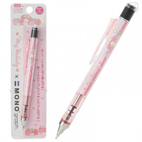 Japan Sanrio Tombow Mono Graph Shaker 0.5mm Mechanical Pencil - My Melody - 1