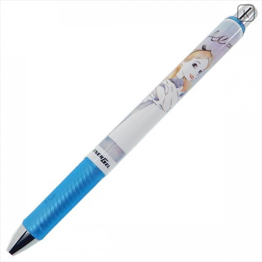 Japan Disney Pentel EnerGel Black 0.5mm Pen - Alice in Wonderland - 2