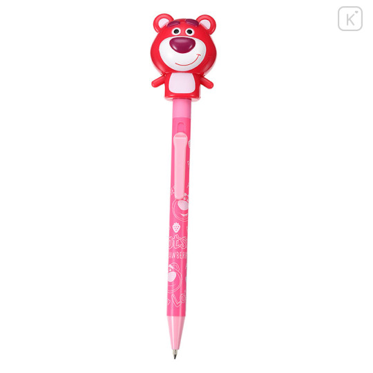 Japan Disney Store Funny Ball Pen - Lotso Bear & Movable Body - 1