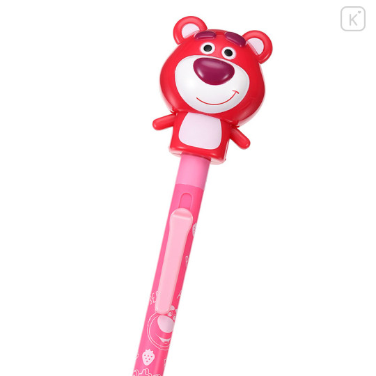 Japan Disney Store Funny Ball Pen - Lotso Bear & Movable Body - 3