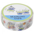Japan Disney Washi Paper Masking Tape - Toy Story White - 1