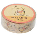 Japan Disney Washi Paper Masking Tape - Winnie the Pooh Jumping - 1