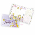 Japan Disney Store Rapunzel Sticky Notes & Folder Set - 1