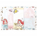 Japan Disney Store Little Mermaid Ariel Sticky Notes & Folder Set - 2