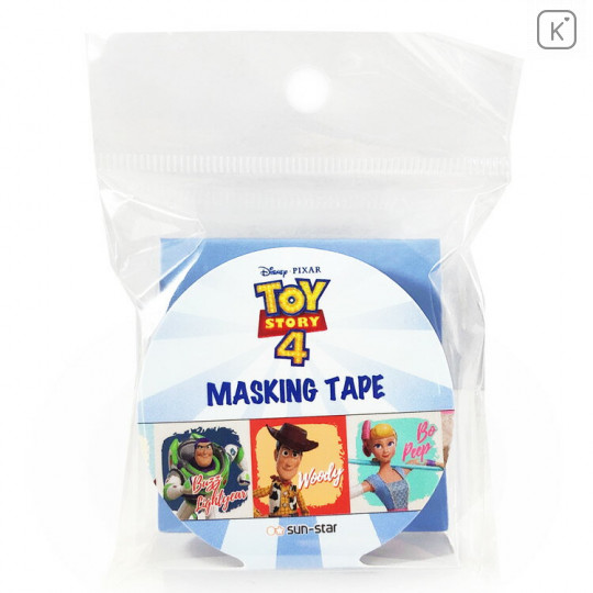 Japan Disney Washi Paper Masking Tape - Toy Story 4 Characters 3D - 1