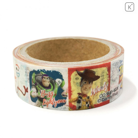 Japan Disney Washi Paper Masking Tape - Toy Story 4 Characters 3D - 2