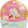 Japan San-X Seal Bits Stickers - Rilakkuma / Happy Life - 1