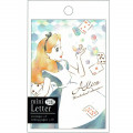 Japan Disney Letter Envelope Set - Alice in Wonderland My Little Dream - 1