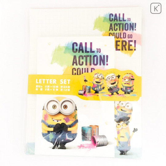 Japan Minions Letter Writing Set - Call Action - 1