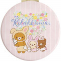Japan San-X Rilakkuma Hand Mirror - Easter Rabbit Pink - 1