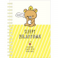 San-X Rilakkuma Notebook - Always seems to be Sleepy A6 - 1
