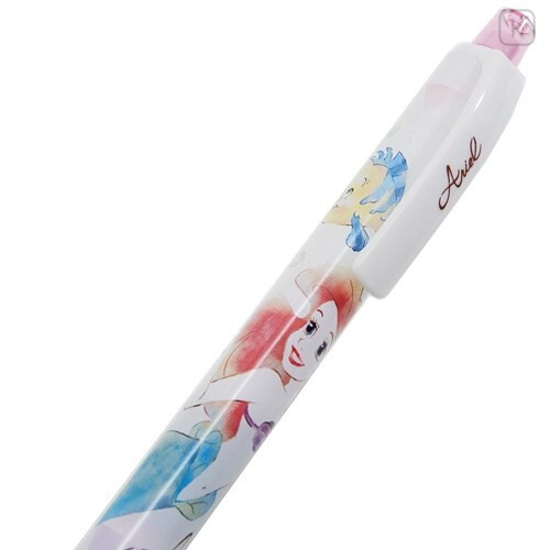 Japan Disney Kuru Toga Mechanical Pencil - Little Mermaid Ariel White - 4