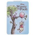 Japan Disney Hand Mirror - Winnie the Pooh Enjoy Little Something - 2