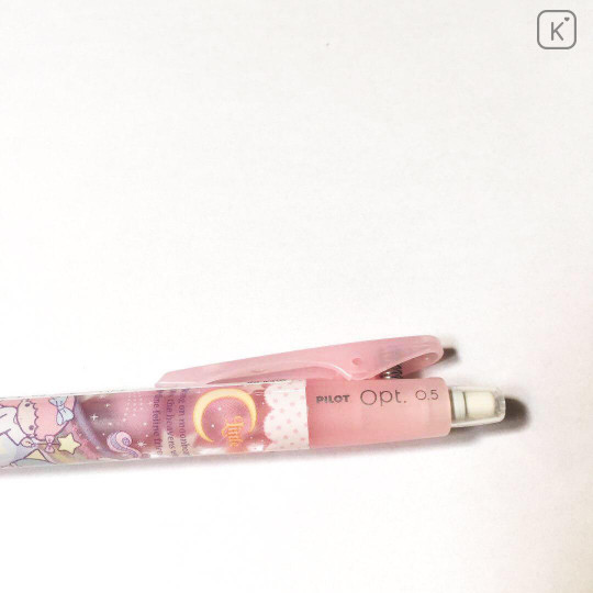 Japan Sanrio Pilot Opt. Mechanical Pencil - Little Twin Stars Pink - 3