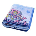 Japan Disney Fluffy Towel - Alice in Wonderland Poker Blue - 2