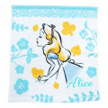 Japan Disney Alice in Wonderland Fluffy Wash Towel - Dreamy Blue - 1