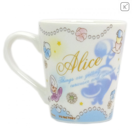 Japan Disney Pottery Mug - Alice in Wonderland - 2