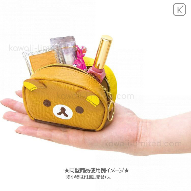 San-X Rilakkuma Pouch Makeup Bag - Korilakkuma & Chairoikoguma Mini Pouch |  Kawaii Limited