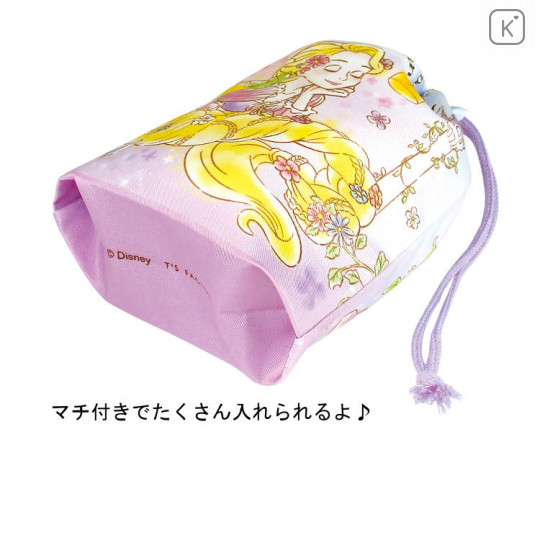 Japan Disney Drawstring Bag - Princess Rapunzel Dreamy - 3