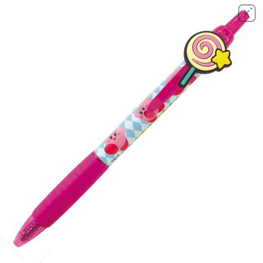Japan Kirby Gel Pen - Cherry Pink - 1
